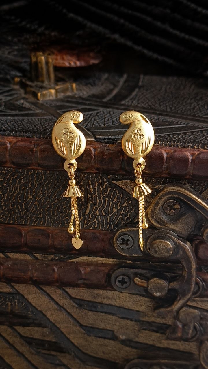 Golden Hour Studs Earrings