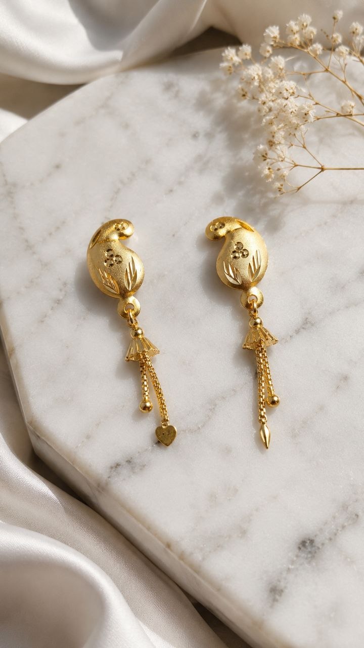Golden Hour Studs Earrings